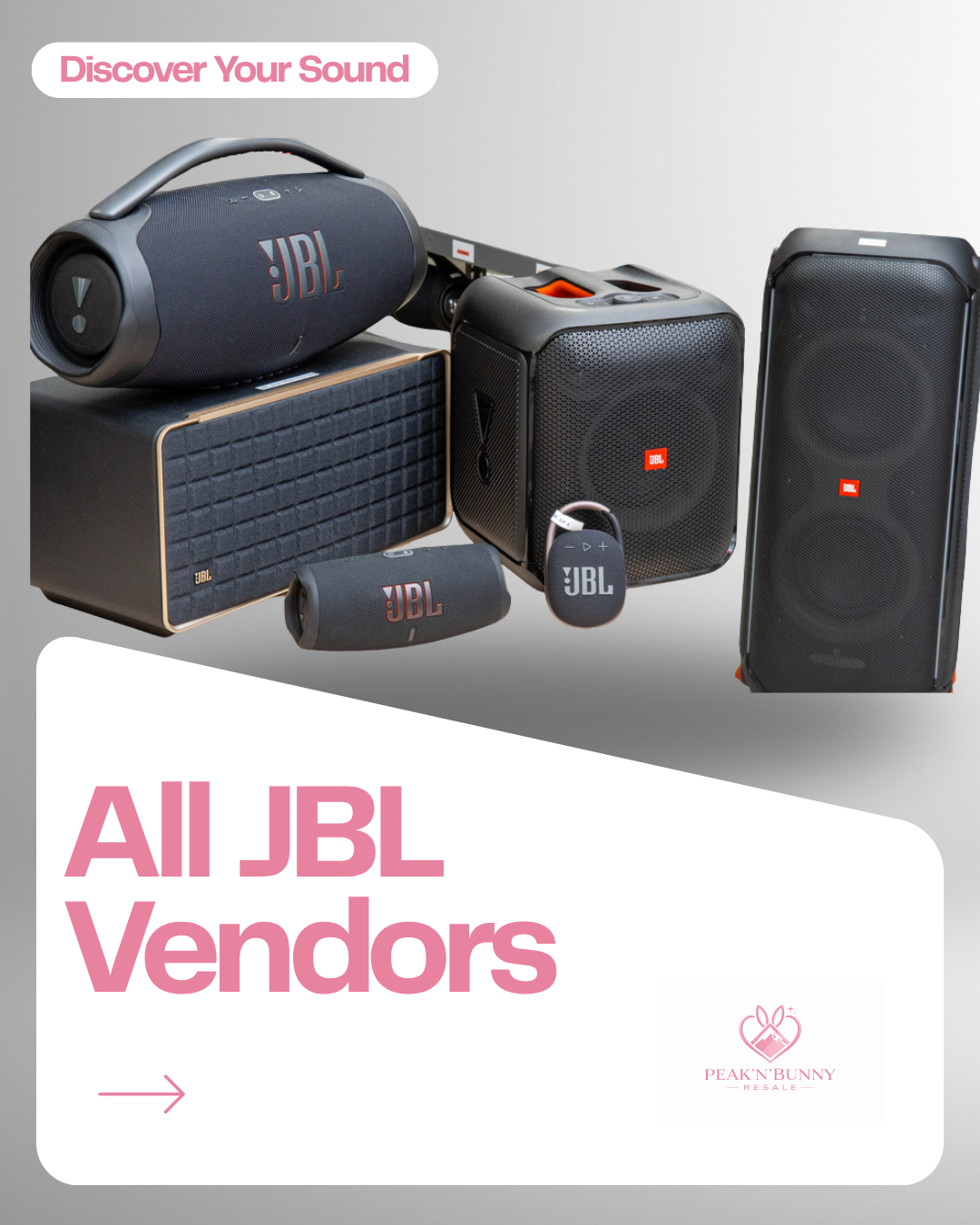 PeaknBunny x JBL Vendors